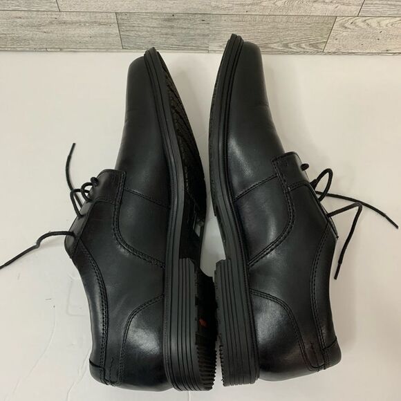 ROCKPORT  | 12 MEN\'S CLASSIC OXFORD Robinsyn | BLACK HYDRO SHEILD C1307
